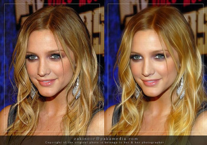 Celebrity Photos Before and After Retouching Posted in Saturday August 14 