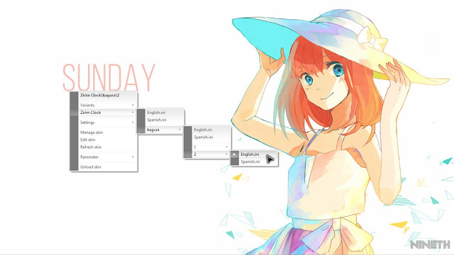 kagura gintama rainmeter day