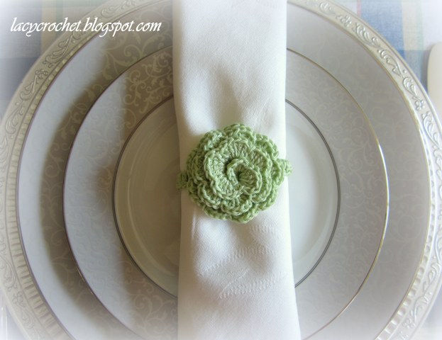 Silver Flower Napkin Ring – Heirloom Home Fine Linens