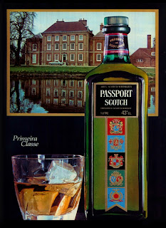 propaganda whisky Passport - 1976. década de 70. os anos 70; propaganda na década de 70; Brazil in the 70s, história anos 70; Oswaldo Hernandez; 