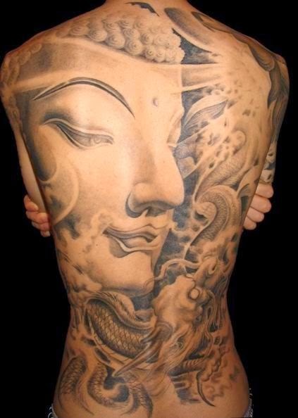 Tattoos of Meditation Buddha for Women, Buddha in Meditation Tattoos, Meditation Buddha for Back of Women.