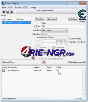 Cheat Engine 6.5.1 Terbaru Gratis