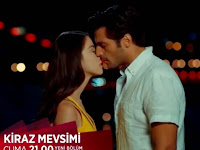 Kiraz Mevsimi 8.Bölümde Öykü ve Ayaz'ın Öpüşme Sahnesi - Kiraz Mevsimi 8.Bölüm 29.08.2014