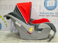 Infant Car Seat Pliko PK02 Carrier Red Grey