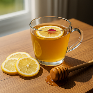 Honey Lemon Rose Tea Recipe