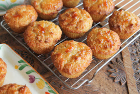 Food Lust People Love: These orange marmalade muffins bake up fluffy and tender. The yogurt adds an extra punch to the already flavorful buttery crumb. Pump up the orange flavor in these muffins by adding a little tangerine or orange zest to your granulated sugar before mixing in the other dry ingredients.