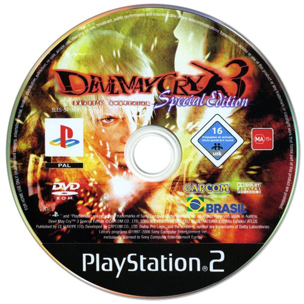 Devil May Cry - PS2 ISO (PT-BR) 