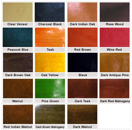 Wood Stain Paint Colors