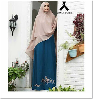 Baju Gamis Katun Jenis Denim