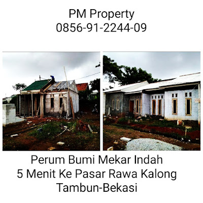 Cluster BUMI MEKAR INDAH Rumah READY STOCK Harga Murah 10 ke Menit Tol Bekasi Timur 