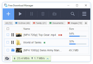 Free Download Manager v6 Moderno y Potente Acelerador De Descargas Gratuito Captura