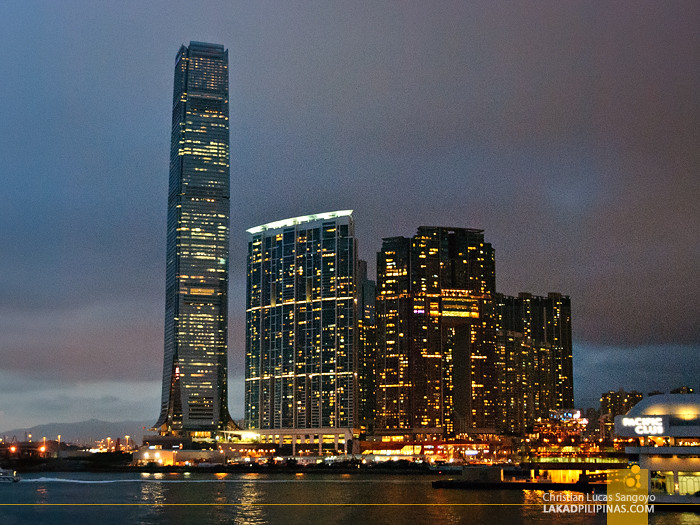 Hong Kong Skyline from Superstar Virgo