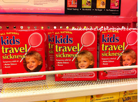 travel sickness kids