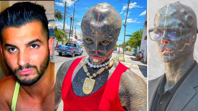 From handsome to alien. Anthony Loffredo's Life