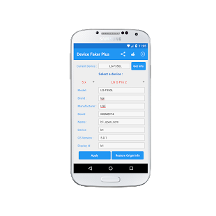 Device Faker Plus - [Xposed] v1.1.0 APK