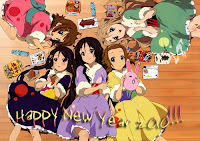 anime new year ecards