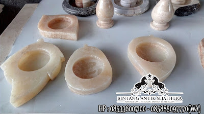 Asbak Onyx, Jual Asbak Marmer, Kerajinan Marmer Tulungagung