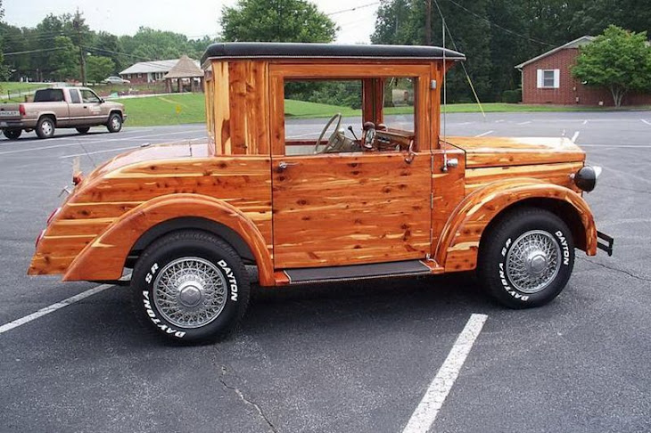 Wooden SUV