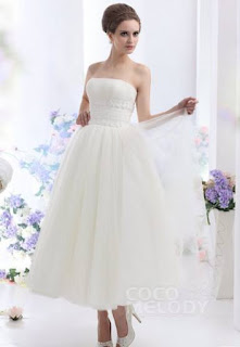 http://www.cocomelody.com/a-line-ivory-ankle-length-strapless-tulle-wedding-dress-cwza13001.html