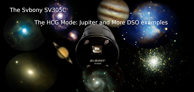 SVBONY SV305C camera - HCG Mode