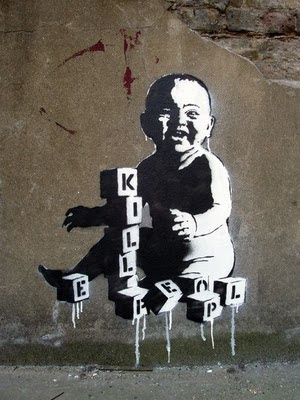 Banksy graffiti