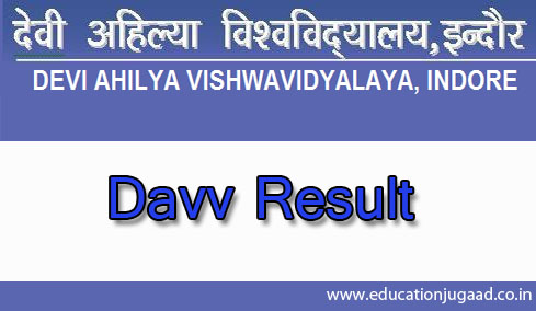 DAVV B.A.-I(HON)MASS COMMN. SEM-1 RESULT