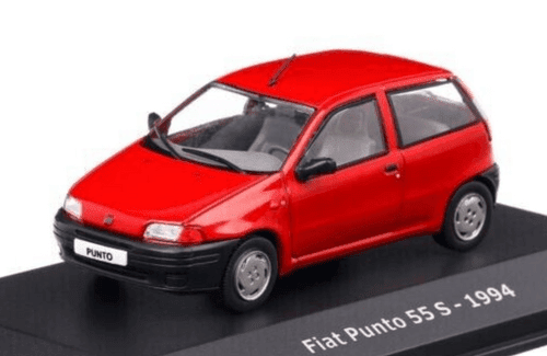 fiat punto 55 s 1:43 hachette