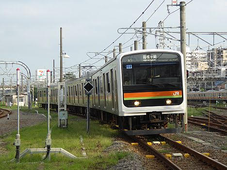 八高線　箱根ヶ崎行き2　209系3000番台(1日1本運行)