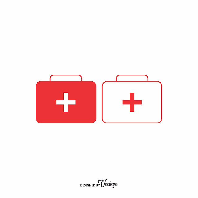 first aid kit, first aid box icon,