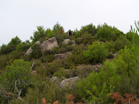 Pujant cap el Serrat de l'Oca