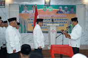 Bupati Inhil HM Wardan Lantik Pengurus Forum Silaturahmi Dan Komunikasi Ulama Dan Umara
