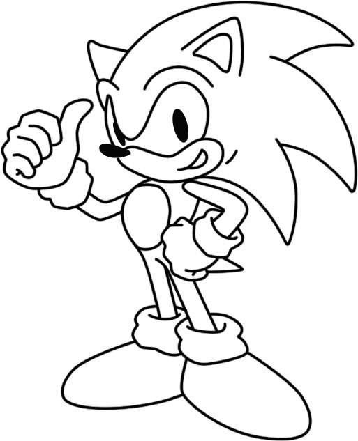 gambar istana kartun frozen Kumpulan Gambar  Mewarnai Tokoh Kartun  Sonic the Hedgehog 