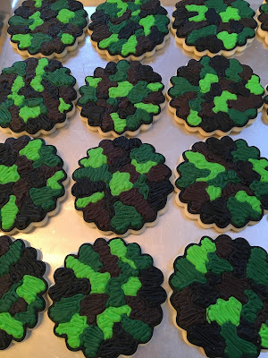 Camouflage Cookies