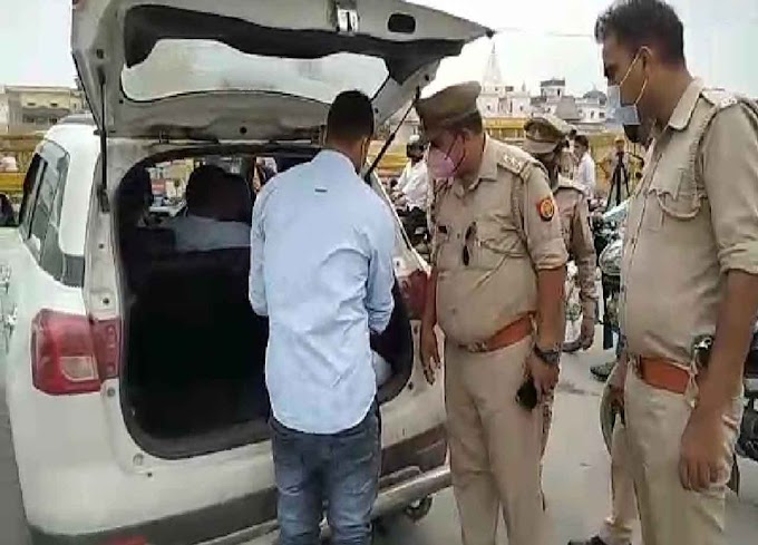 आतंकी निशाने पर अयोध्या ! अयोध्या में अलर्ट, नगर के हर प्रवेशद्वार पर सघन चेकिंग