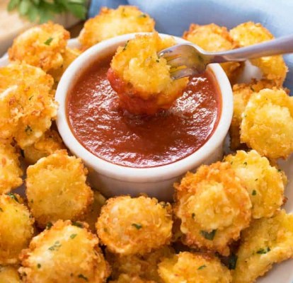 PARMESAN CRUSTED TORTELLINI BITES PARMESAN CRUSTED TORTELLINI BITES