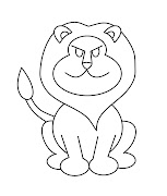 cartoon lion king (lion )