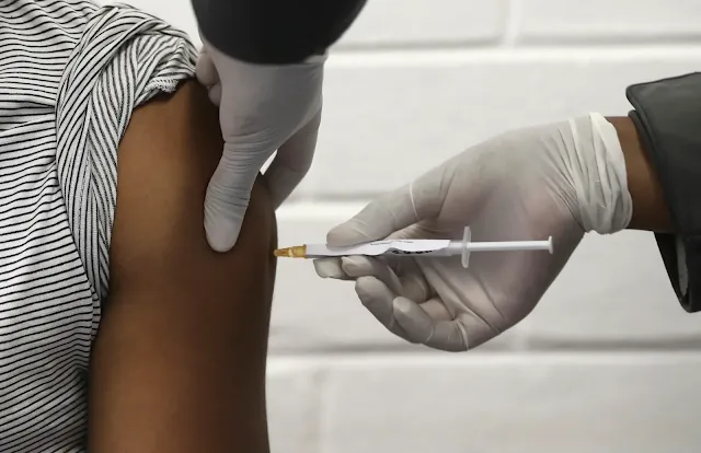 Vaccine photo in Kenya