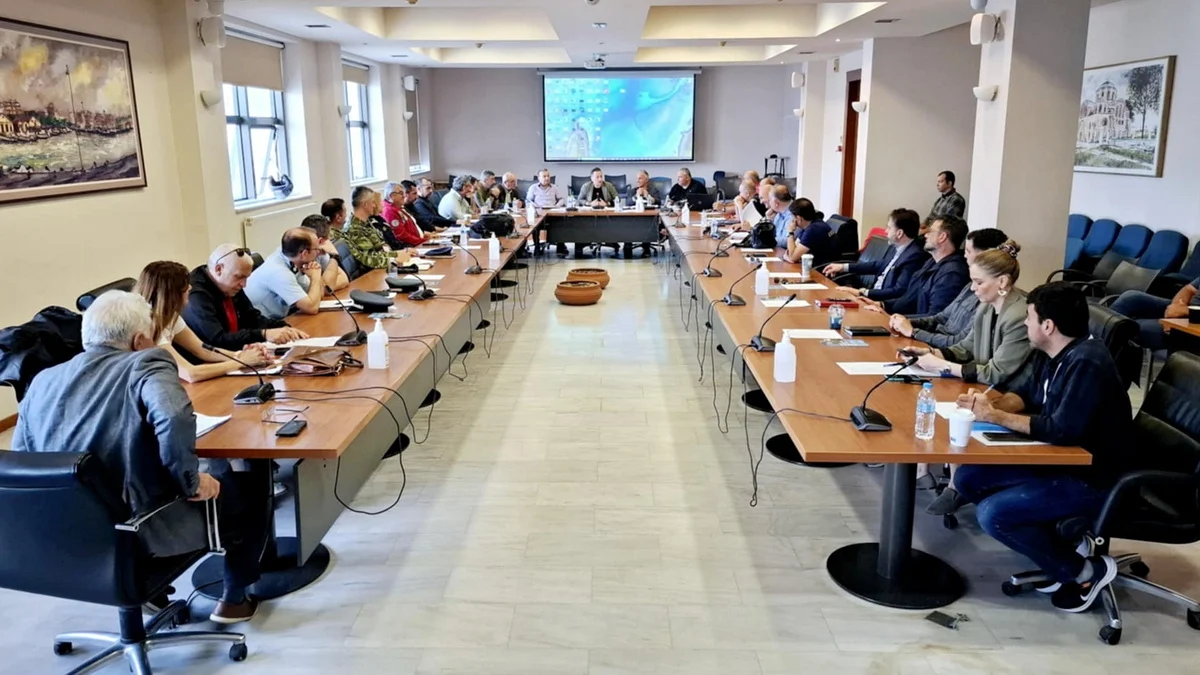 Συνεδρίασε το Συντονιστικό Όργανο Πολιτικής Προστασίας του Δήμου Αλεξανδρούπολης εν όψει της νέας αντιπυρικής περιόδου