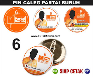 Desain PIN Caleg Partai Buruh 2024