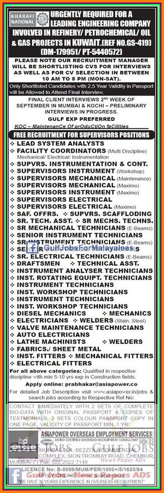 Petrochemical Oil & Gas Project for Kuwait