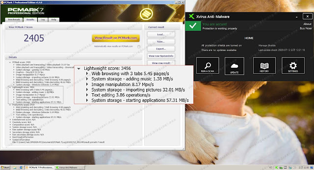 Xvirus Anti-Malware PCMark 7