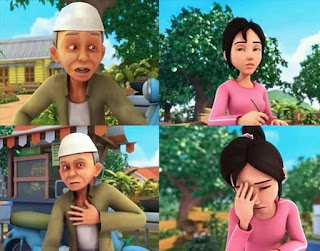 Polosan Meme Upin dan Ipin - atok dan kak ros