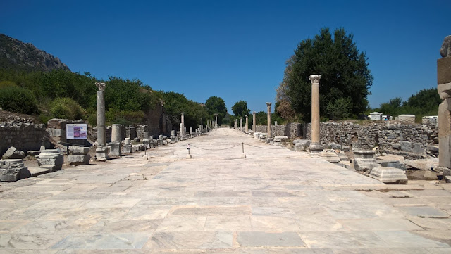 Efes Antik Kenti Mermer Cadde