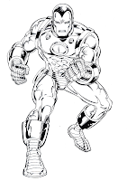 Iron Man Coloring Pages