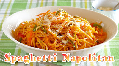 赤ちゃんも食べられる スパゲッティナポリタンの作り方 動画レシピ Cooklabo 英語で簡単料理動画