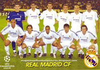 REAL MADRID C. F. - Madrid, España - Temporada 2002-03 - Casillas, Fernando Hierro, Iván Helguera, Guti, Cambiasso, Zidane; Ronaldo, Michel Salgado, Roberto Carlos, Celades y McManaman - REAL MADRID 2 (McManaman 2), AEK de ATENAS 2 (Katsouranis y Centeno) - 22/10/2002 - UEFA Champions League, fase de grupos - Madrid, estadio Santiago Bernabeu