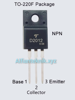 data pin transistor d2012