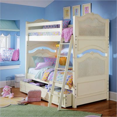 Young America by Stanley Ma Marie Wood Twin over Twin Bunk Bed