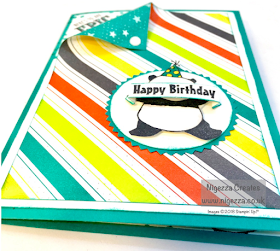 Stampin' Up!® Party Pandas Design Team Project #stampinforall