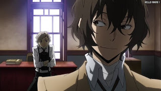 文スト 1期2話 太宰治 Dazai 包帯無駄遣い装置 | 文豪ストレイドッグス アニメ Bungo Stray Dogs Episode 2